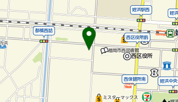 ChargeSPOT セブン-イレブン 福岡姪浜駅西店の地図画像