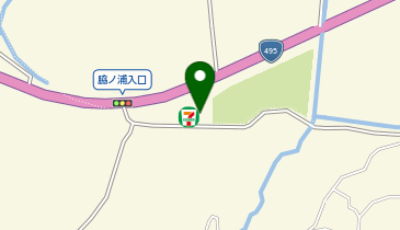 ChargeSPOT セブン-イレブン 若松脇ノ浦店の地図画像