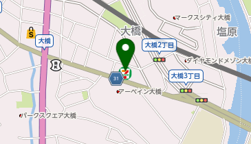 ChargeSPOT セブン-イレブン 福岡大橋2丁目店の地図画像