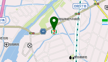 ChargeSPOT セブン-イレブン 福岡警弥郷1丁目店の地図画像