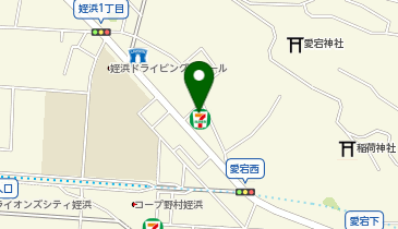 ChargeSPOT セブン-イレブン 福岡愛宕2丁目店の地図画像