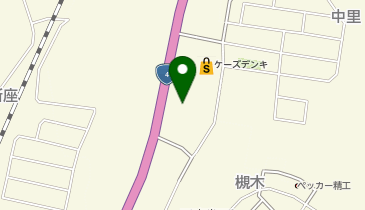 CHARGESPOT(チャージスポット)ローソン 二本松槻木店の地図画像