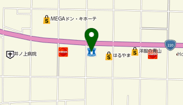 CHARGESPOT(チャージスポット)ローソン 鹿屋王子町店の地図画像