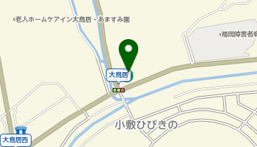 ChargeSPOT セブン-イレブン 若松大鳥居店の地図画像