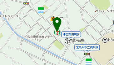 ChargeSPOT セブン-イレブン 戸畑沖台店の地図画像
