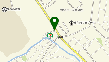 ChargeSPOT セブン-イレブン 福岡生松台店の地図画像