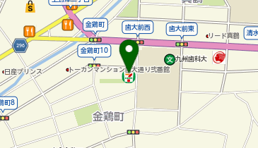 ChargeSPOT セブン-イレブン 小倉真鶴2丁目店の地図画像