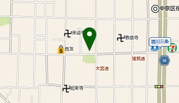 CHARGESPOT(チャージスポット)甘蘭牛肉麺(京都三条店)の地図画像