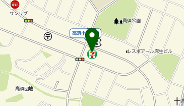 ChargeSPOT セブン-イレブン 若松高須南1丁目店の地図画像