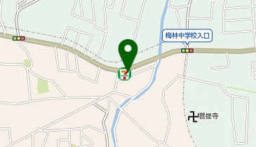 ChargeSPOT セブン-イレブン 福岡梅林7丁目店の地図画像