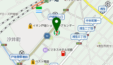 ChargeSPOT セブン-イレブン 戸畑中本町店の地図画像