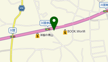 CHARGESPOT(チャージスポット)カラオケ コロッケ倶楽部 川宮店の地図画像