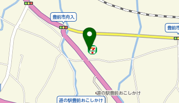 ChargeSPOT セブン-イレブン 豊前四郎丸店の地図画像