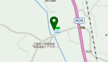 CHARGESPOT(チャージスポット)ファミリーマート 指宿田口田店の地図画像
