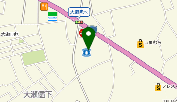 CHARGESPOT(チャージスポット)ローソン 能代大瀬店の地図画像