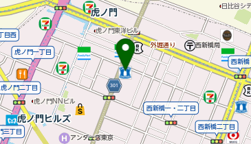 ChargeSPOT ローソン 西新橋愛宕下通店の地図画像