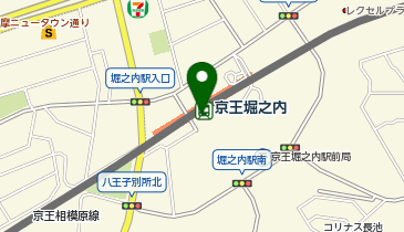 ChargeSPOT セブン-イレブン 京王堀之内駅店の地図画像