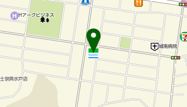 CHARGESPOT(チャージスポット)ファミリーマート 水戸白梅三丁目店の地図画像