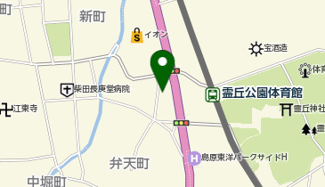CHARGESPOT(チャージスポット)ファミリーマート 島原弁天町店の地図画像