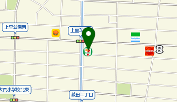 ChargeSPOT セブン-イレブン 岡崎上里2丁目店の地図画像