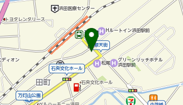 CHARGESPOT(チャージスポット)目利きの銀次 浜田南口駅前店の地図画像