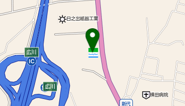 ChargeSPOT ファミリーマート 八女新代店の地図画像