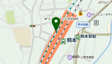 ChargeSPOT ファミリーマート 銘品蔵熊本駅新幹線口店の地図画像