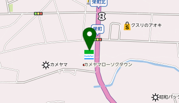 CHARGESPOT(チャージスポット)ファミリーマート 亀山栄町店の地図画像