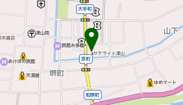 CHARGESPOT(チャージスポット)カラオケBanBan 津山大手町の地図画像