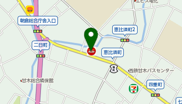 CHARGESPOT(チャージスポット)ガスト 甘木の地図画像