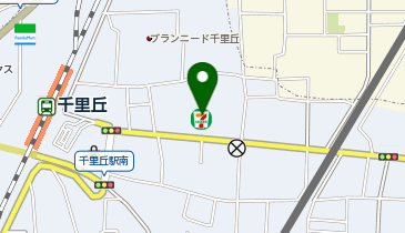 ChargeSPOT セブン-イレブン 摂津千里丘東1丁目店の地図画像