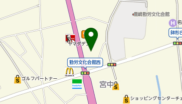 CHARGESPOT(チャージスポット)カラオケ館 鹿嶋宮中店の地図画像