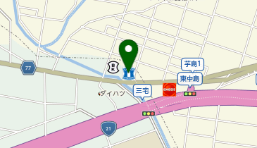 CHARGESPOT(チャージスポット)ローソン 岐南町三宅店の地図画像