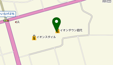 CHARGESPOT(チャージスポット)ドコモショップ イオンタウン能代店の地図画像