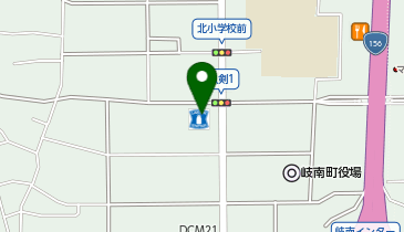CHARGESPOT(チャージスポット)ローソン 岐南町八剣店の地図画像