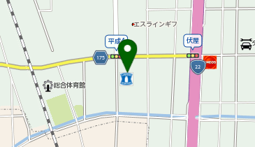 CHARGESPOT(チャージスポット)ローソン 岐南町平成店の地図画像
