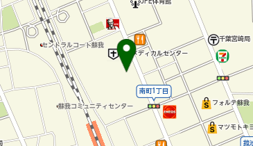 CHARGESPOT(チャージスポット)スギ薬局 蘇我調剤店の地図画像