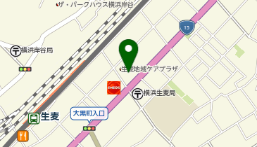 CHARGESPOT(チャージスポット)セブン-イレブン 横浜生麦4丁目店の地図画像