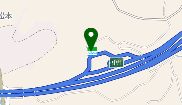 CHARGESPOT(チャージスポット)ファミリーマート 中井PA上り店の地図画像