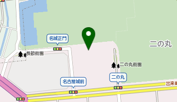 CHARGESPOT(チャージスポット)ひつまぶし名古屋備長 金シャチ横丁店の地図画像