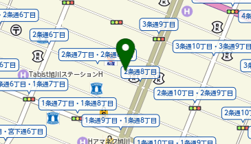 CHARGESPOT(チャージスポット)萬屋 旭川店の地図画像
