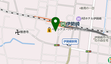 CHARGESPOT(チャージスポット)伊勢崎駅 インフォメーションセンターの地図画像