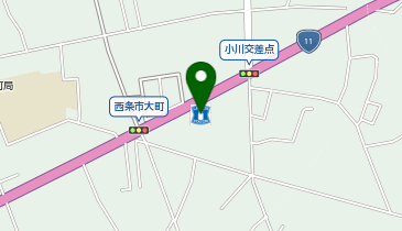 CHARGESPOT(チャージスポット)ローソン 西条大町店の地図画像