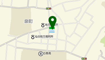CHARGESPOT(チャージスポット)ファミリーマート 石巻泉町店の地図画像