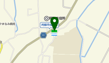 CHARGESPOT(チャージスポット)ファミリーマート 阿蘇市役所前店の地図画像