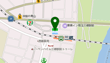 ChargeSPOT ファミリーマート 三郷駅前店の地図画像