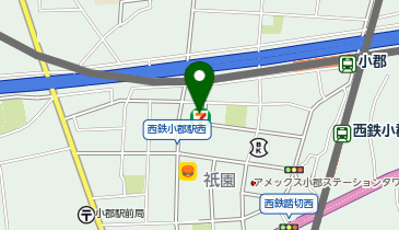 CHARGESPOT(チャージスポット)セブン-イレブン 小郡祇園1丁目店の地図画像
