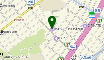 ChargeSPOT ファミリーマート ソルヴィータ松山店の地図画像