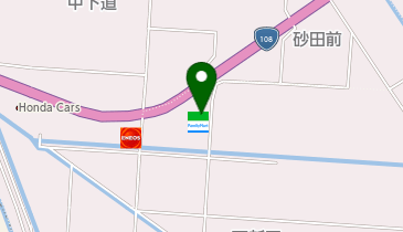 CHARGESPOT(チャージスポット)ファミリーマート 涌谷バイパス店の地図画像