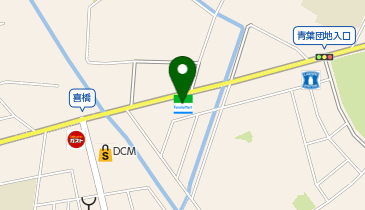 CHARGESPOT(チャージスポット)ファミリーマート 久喜青葉二丁目店の地図画像